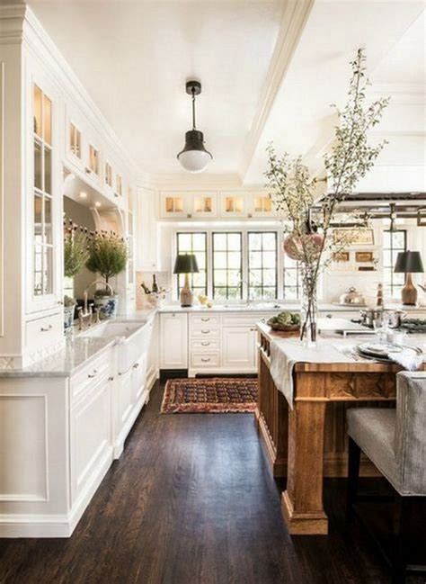 25 FARMHOUSE KITCHEN DESIGN IDEAS ON A LOW BUDGET | Modern farmhouse ...