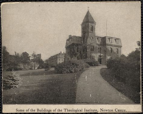 Andover Newton Theological Institute, Newton Centre - Digital Commonwealth