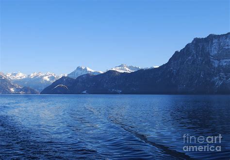 Lake Lucerne Winter Photograph by Rowan Russell - Fine Art America