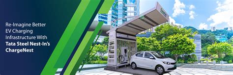 ChargeNest, a Tata Steel Nest-In EV charging station