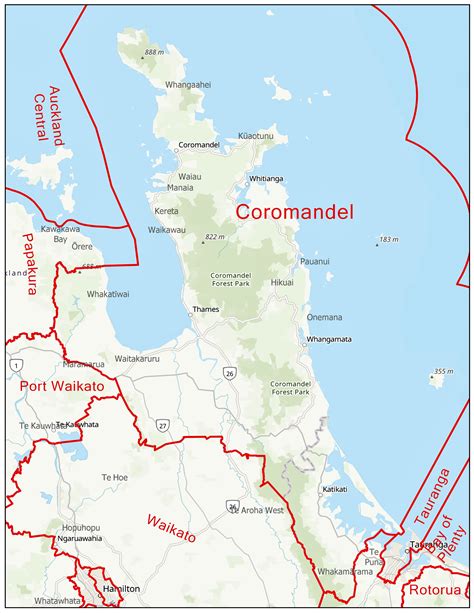 Coromandel - Electorate Profile - New Zealand Parliament