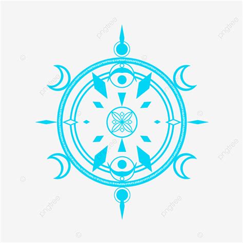 Magic Array PNG Image, Original Magic Personality Diamond Ice Moon ...