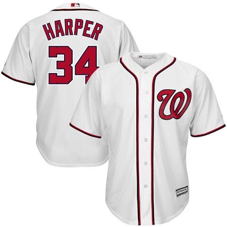 Washington Nationals Bryce Harper Youth Jersey