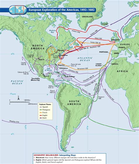 the world map showing different routes from ancient times to present