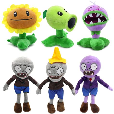 ですのでご Maikerry PVZ Plush Dolls-(Set of 6) Zombie Toys Halloween ...