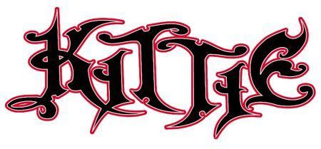 KITTIE - large logo R&B | Tattoo lettering design, Band posters, Kittie ...