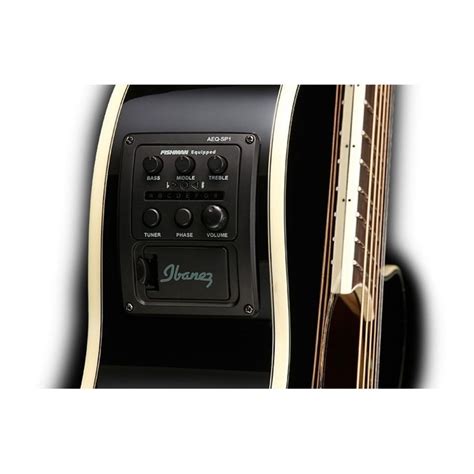 Ibanez AEG10II Electro Acoustic, Black - Nearly New | Gear4music