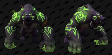 Fel Werebear Druid Form - Guardian Druid Reward from Timewalking Mage ...