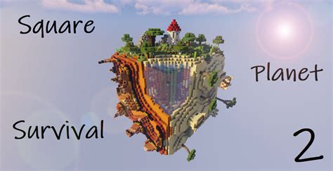 Download «Square Planet Survival 2» (2 mb) map for Minecraft