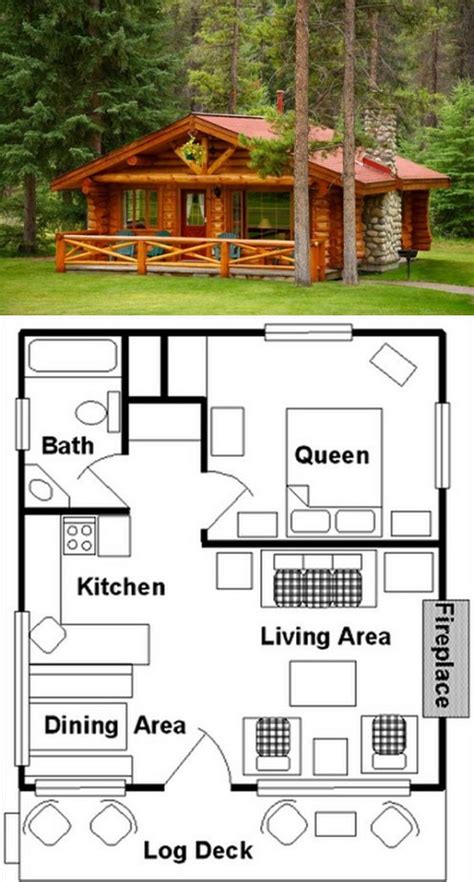 Cabin Plans And Blueprints - Image to u