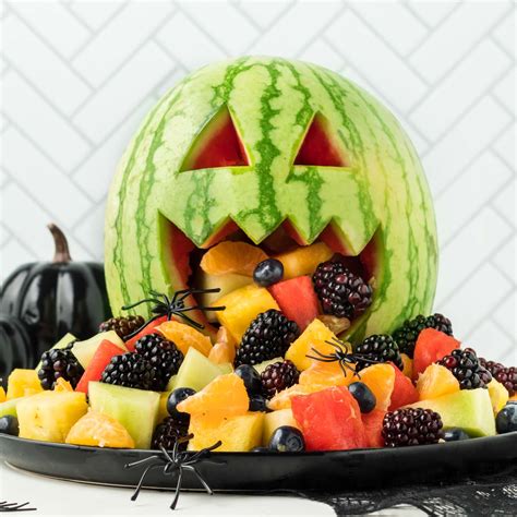 Halloween Fruit Salad | Easy Wholesome