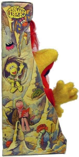 Fraggle Rock - Ideal - Red 12'' Plush Mint in Box