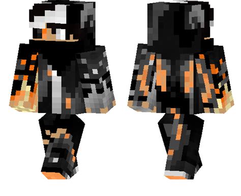 Fire Dragon boy / FireliDragon | Minecraft PE Skins