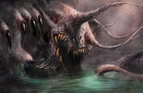 #Swamp beast 6000 3900 #Hdwallpaper #wallpaper #image | モンスター