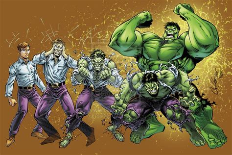 Incredible Hulk transformation Marvel Comics, Marvel Superheroes Art ...