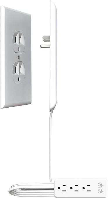 Amazon.com: Sleek Socket Original & Patented Ultra-Thin Outlet ...