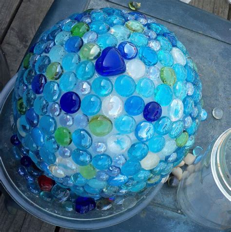 Make The Best of Things: DIY Garden Art Glass Garden Balls