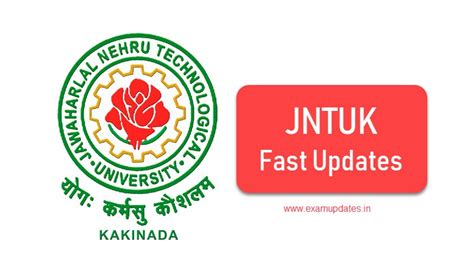 JNTUK Fast Updates 2021 - B.Tech, B.Pharmacy, MCA, MBA Exams