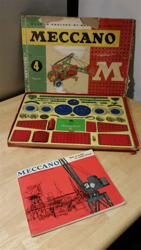 Vintage MECCANO "M-SERIES OUTFIT 4" Complete Set. 1967. | Meccano ...