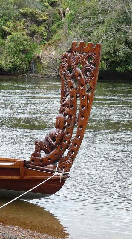 Detail of Waka on Waikato River NZ | Maori art, Māori culture, Maori ...