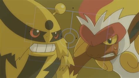 File:Ash Infernape Paul Electivire.png - Bulbagarden Archives