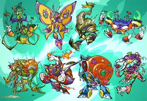 Megaman X Bosses - Part 2 by BrendanCorris on DeviantArt