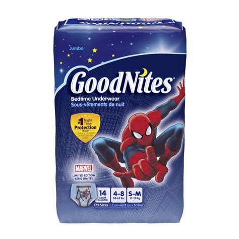 GoodNites Boy Underwear Sm/Md 4x14 Ct.