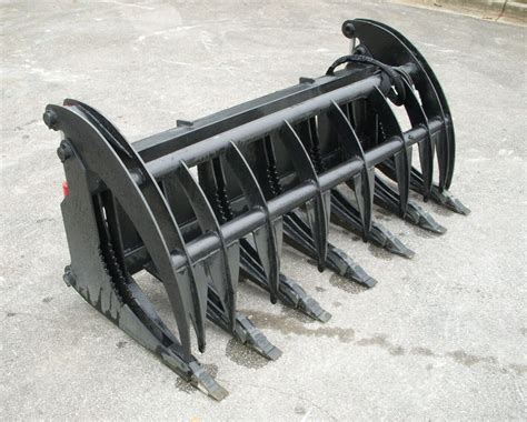 Skid Steer Rake | Skid steer attachments, Bobcat skid steer, Skid steer