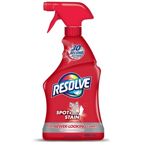 Resolve Carpet Cleaner Spray Spot & Stain Remover, 22oz - Walmart.com ...