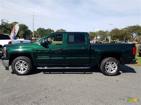 2014 Rainforest Green Metallic Chevrolet Silverado 1500 LT Crew Cab ...