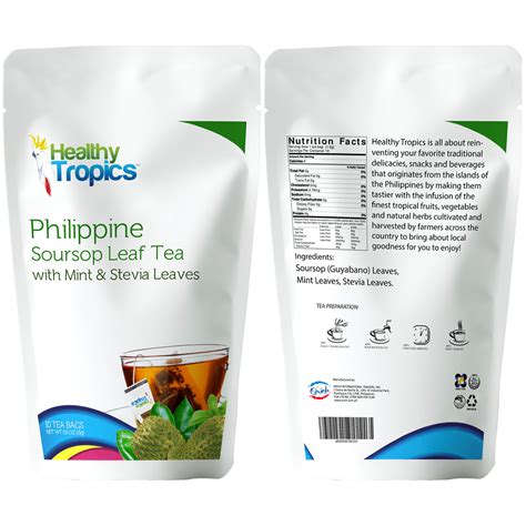 Healthy Tropics Philippine Lagundi Leaf Tea (Five Leaved Chaste Tree ...