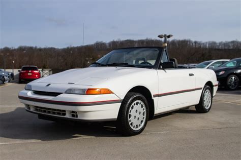 No Reserve: 31k-Mile 1991 Mercury Capri 5-Speed for sale on BaT ...