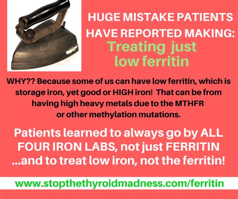 Iron and hypothyroidism - Stop The Thyroid Madness