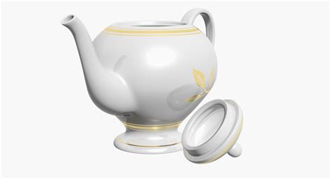 Teapot 3D Model $19 - .fbx .max .obj .dwg .3ds - Free3D