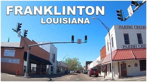 Franklinton Louisiana Downtown Driving Tour - YouTube