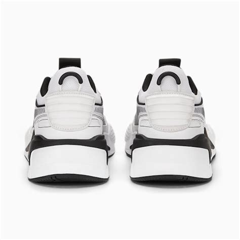 RS-X Black and White Unisex Sneakers | PUMA