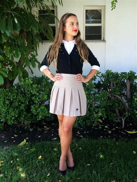 wear school uniforms 5 best outfits | School uniform outfits, School ...