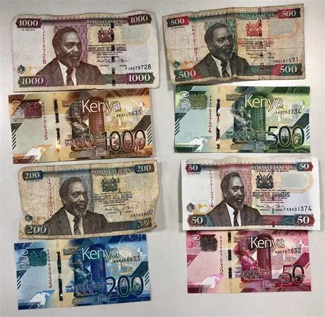 Photos of New Generation Kenyan Currency Notes Ksh 50 to 1000