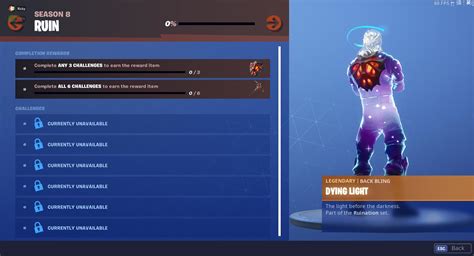 Fortnite Season 8 Discovery Challenge "Ruin" Skin Challenges Leaked ...