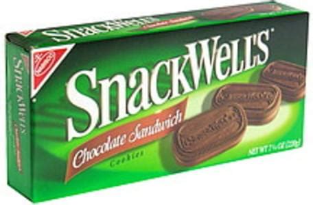 SnackWells Chocolate Sandwich Cookies - 7.75 oz, Nutrition Information ...