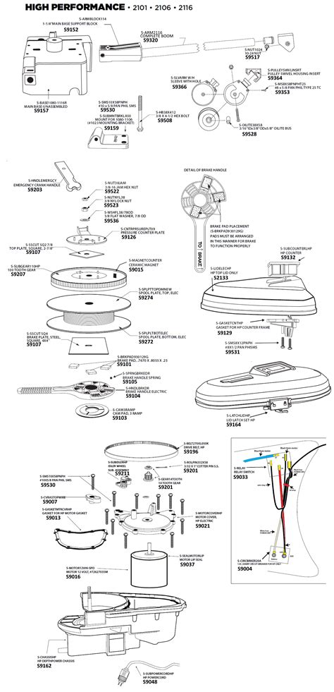 Parts & Repair - Scotty Downriggers - Scotty Parts - High Performance ...