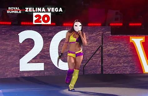 WWE's cosplay-lovin' Zelina Vega enters Royal Rumble as Street Fighter ...