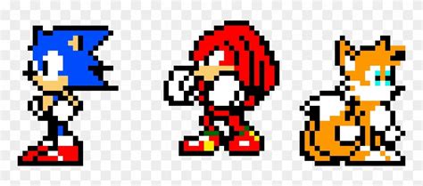 Sonic Mania Tails Pixel Art