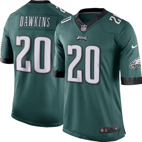 Nike Brian Dawkins Philadelphia Eagles Green Retired Player Limited Jersey