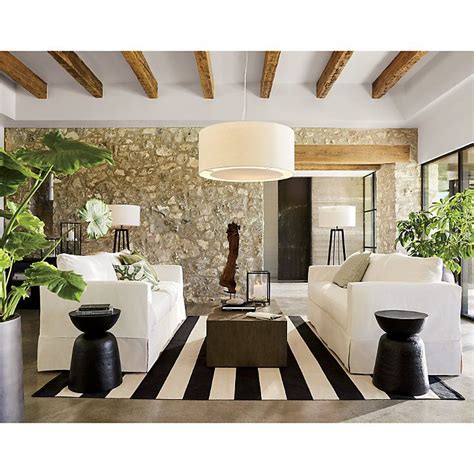 Willow II Slipcover Sofas & Living Room Furniture | Crate & Barrel on ...