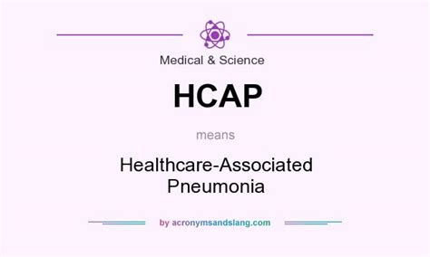 HCAP - Healthcare-Associated Pneumonia in Medical & Science by ...