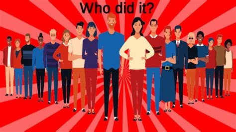 Who did it? - Free Online Browser Based HTML5 Game