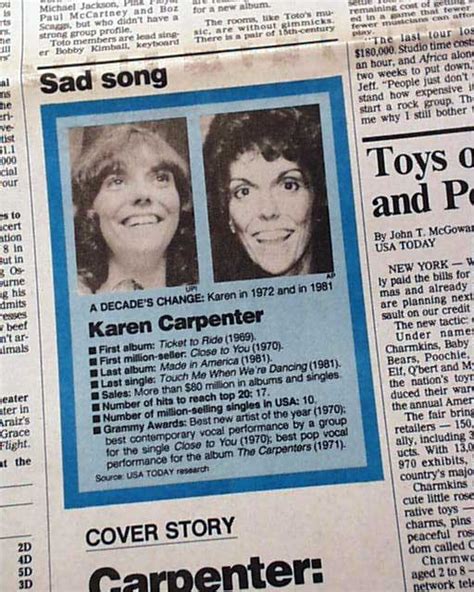 1983 Death of Karen Carpenter... - RareNewspapers.com