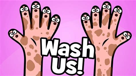 Wash your hands Children's Song | Wash us - Healthy habits Song ...