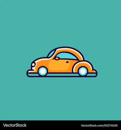 Car icon side view Royalty Free Vector Image - VectorStock